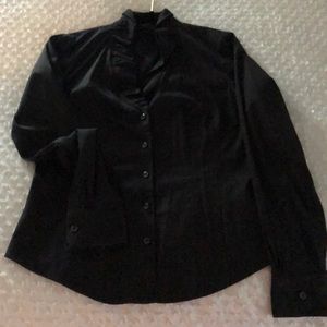 346 Brooks Brothers button down with ruffle collar